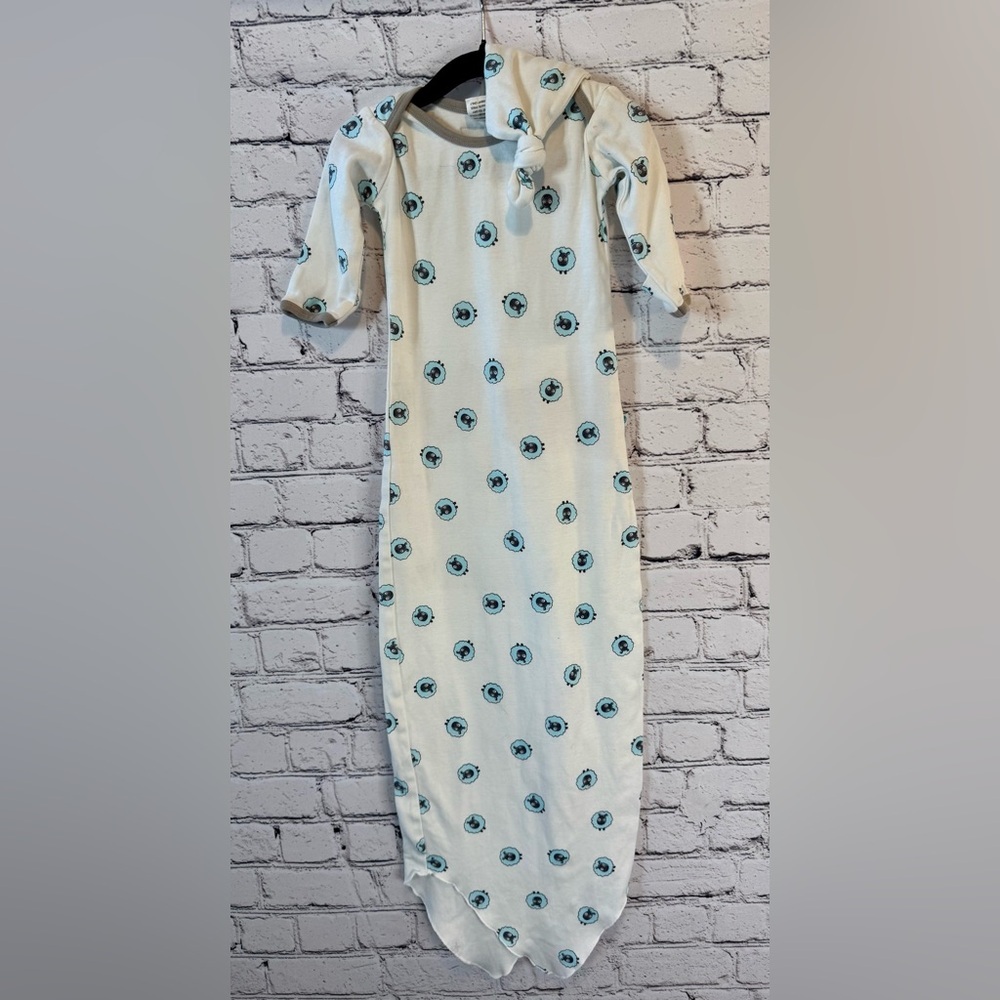 Purl Lamb newborn gown.